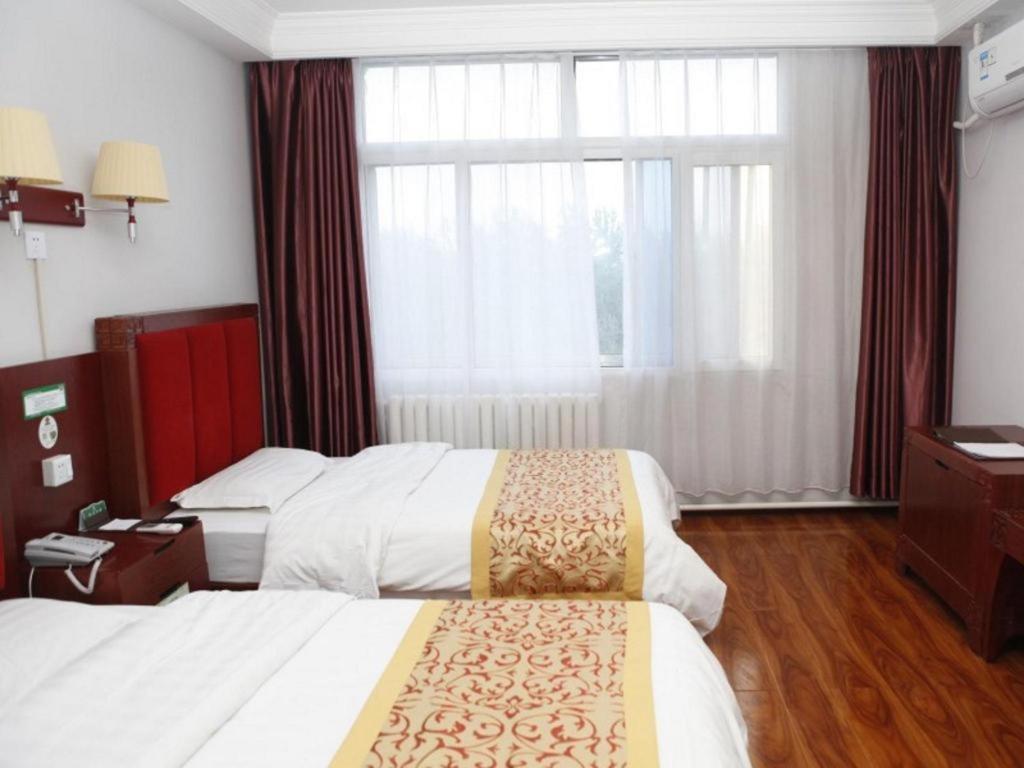 Greentree Inn Beijing Daxing District Yufa Town New Airport Express Hotel Daxing (Beijing) Exterior foto