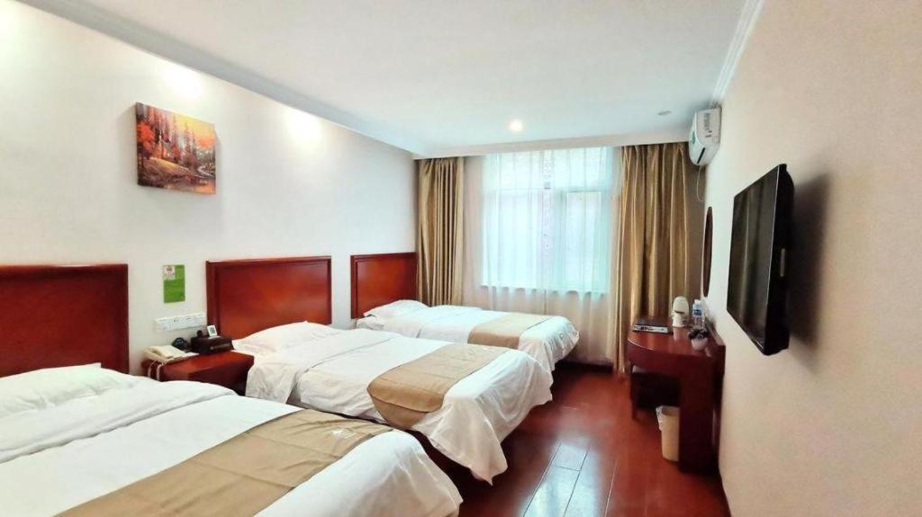 Greentree Inn Beijing Daxing District Yufa Town New Airport Express Hotel Daxing (Beijing) Exterior foto